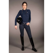 HKM Chemise Arezzo Soft Longues Manches Bleu Foncé