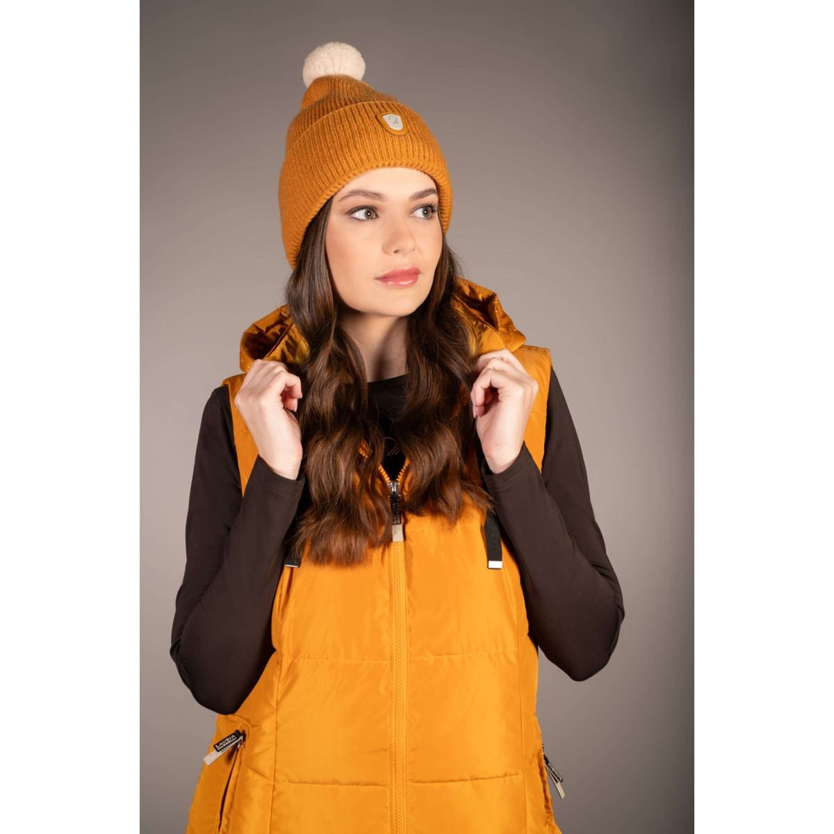 HKM Bonnet Arezzo Moutarde