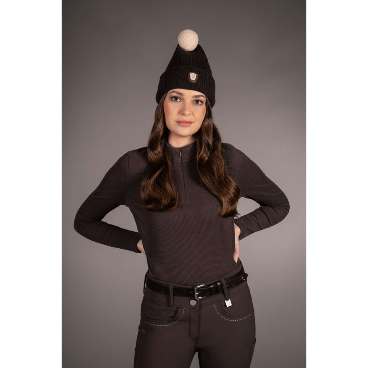 HKM Ceinture Arezzo Marron foncé