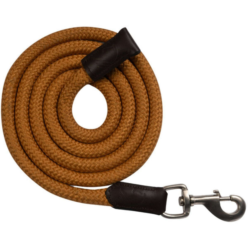 HKM Corde pour Licol Arezzo avec Mousqueton Moutarde HKM Corde pour Licol Arezzo avec Mousqueton Moutarde