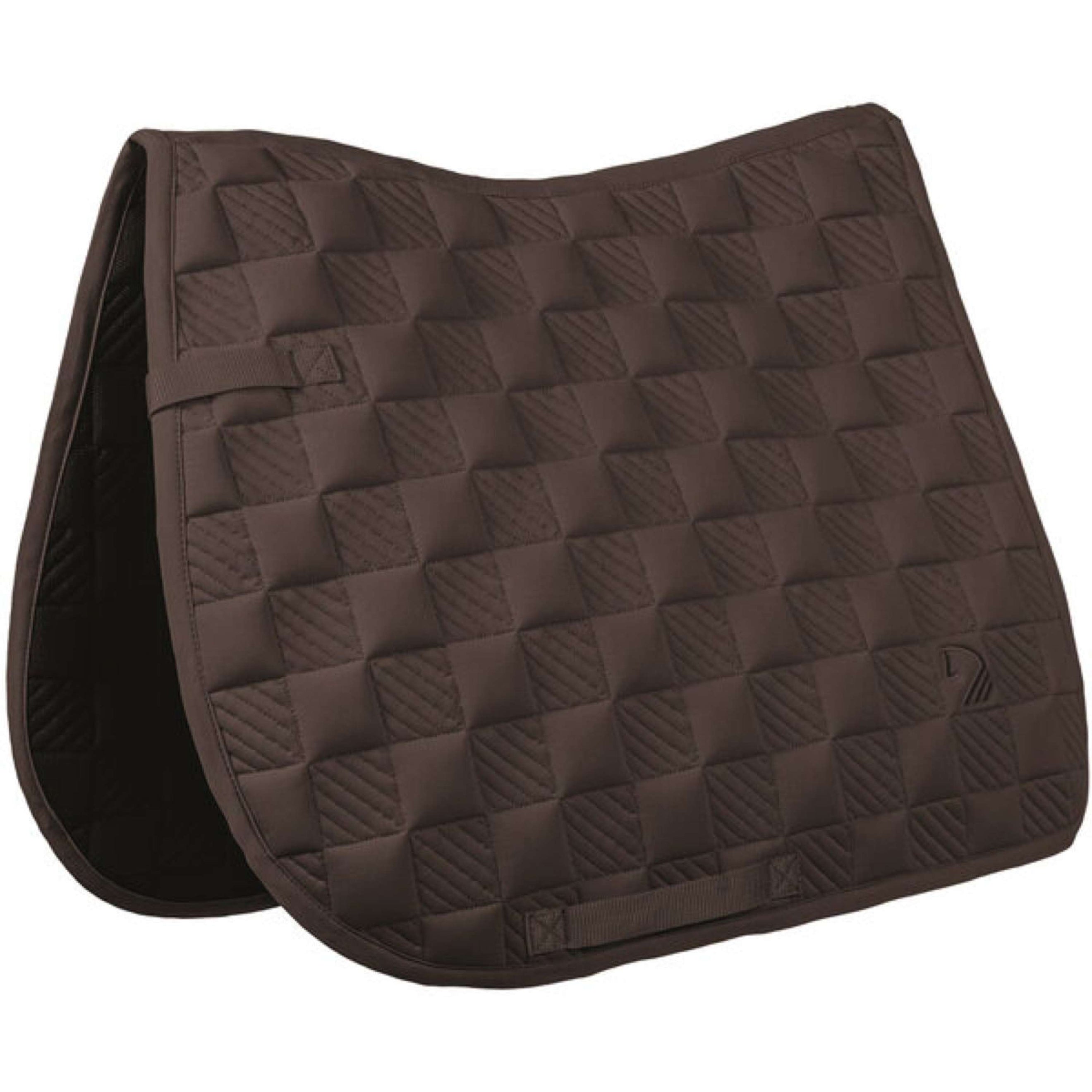 HKM Tapis de Selle Arezzo Sporty Polyvalent Marron foncé HKM Tapis de Selle Arezzo Sporty Polyvalent Marron foncé