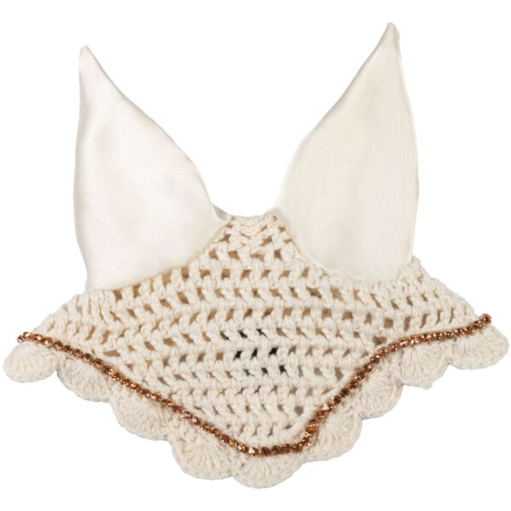 HKM Hobby Horsing Bonnet Anti-Mouches Premium Beige