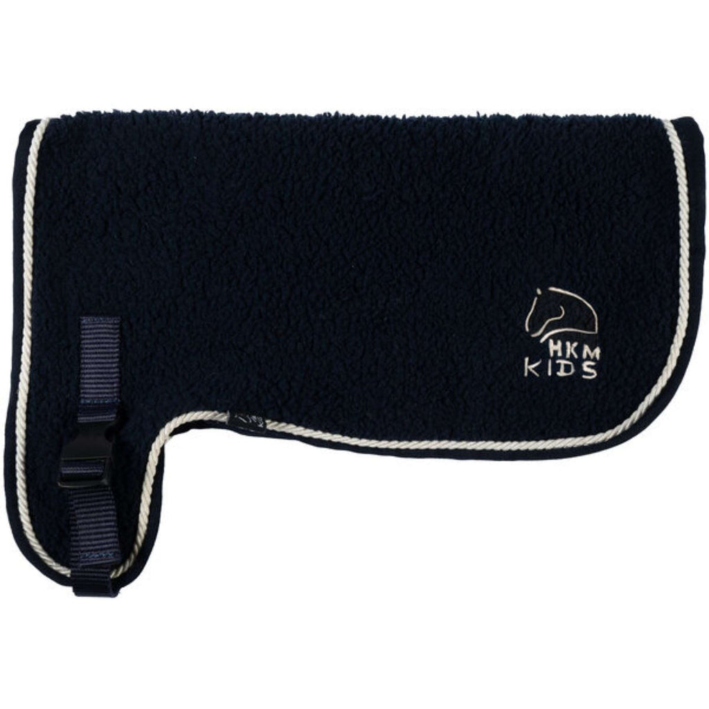 HKM Hobby Horsing Couverture Teddy Bleu Foncé