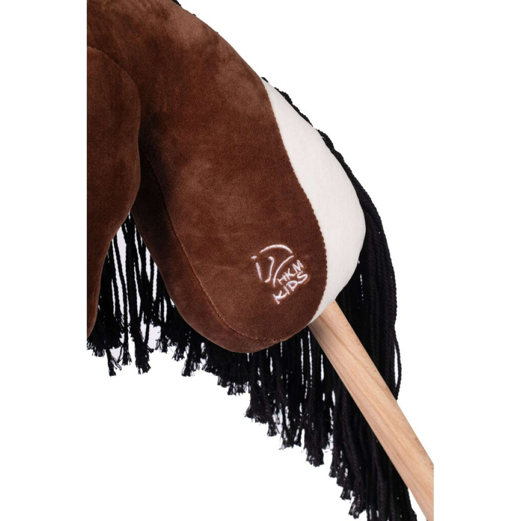 HKM Hobby Horse Professional Slim Line Blanc/Marron