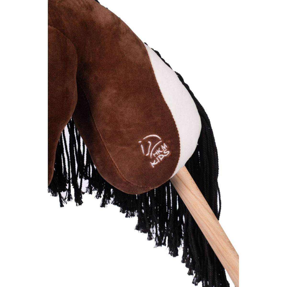 HKM Hobby Horse Professional Slim Line Blanc/Marron