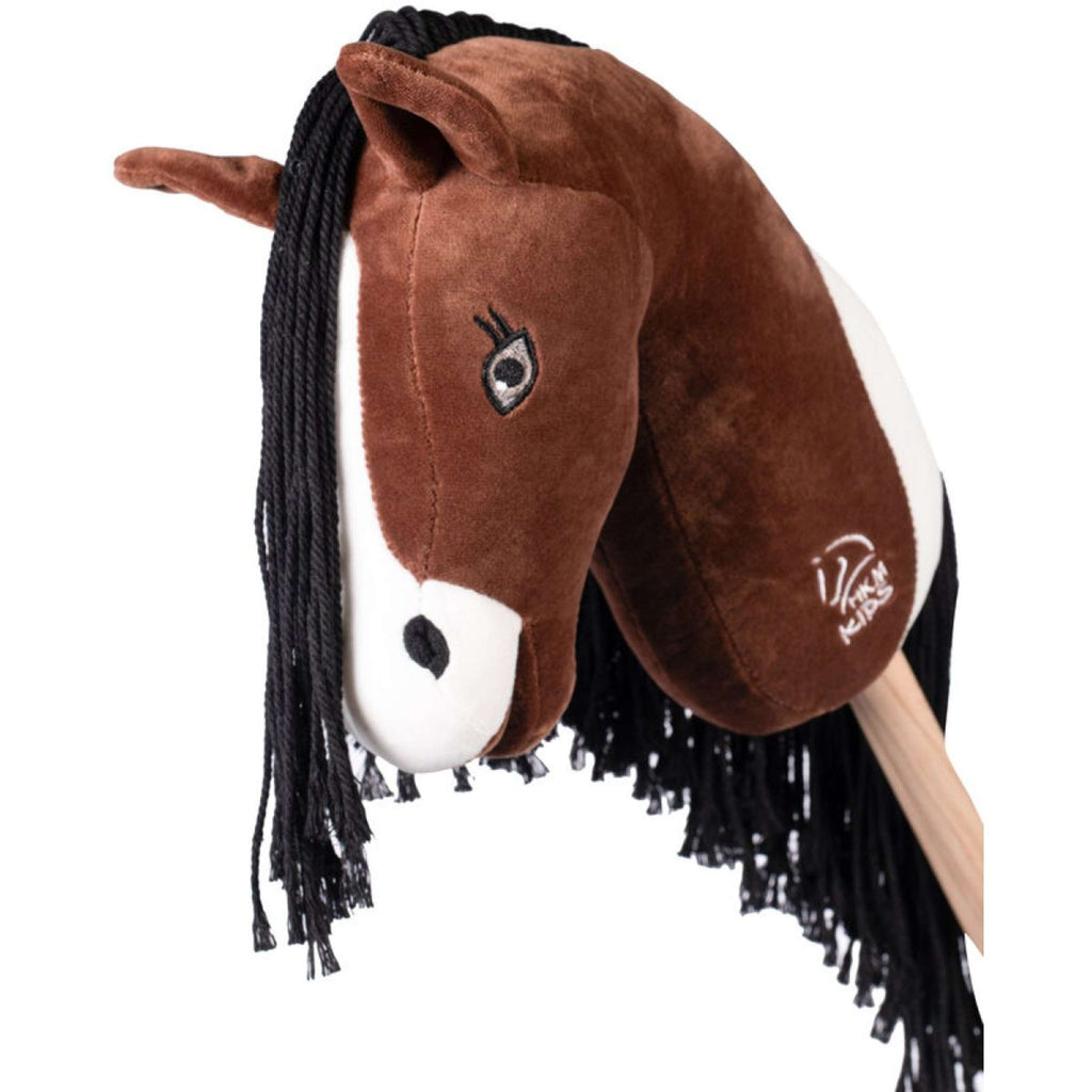 HKM Hobby Horse Professional Slim Line Blanc/Marron