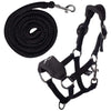 HKM Hobby Horsing Licol en polaire Noir