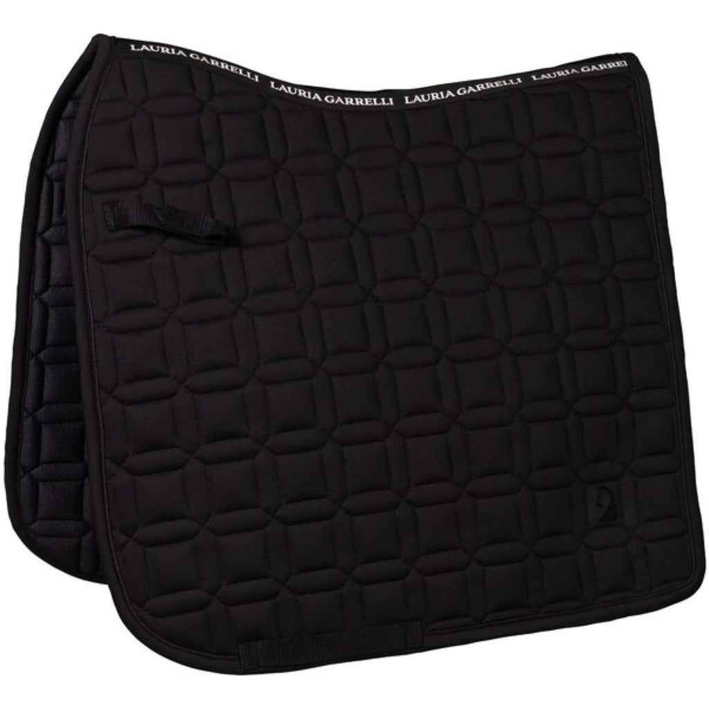 Lauria Garrelli Tapis de Selle Limone Elegant Polyvalent Noir
