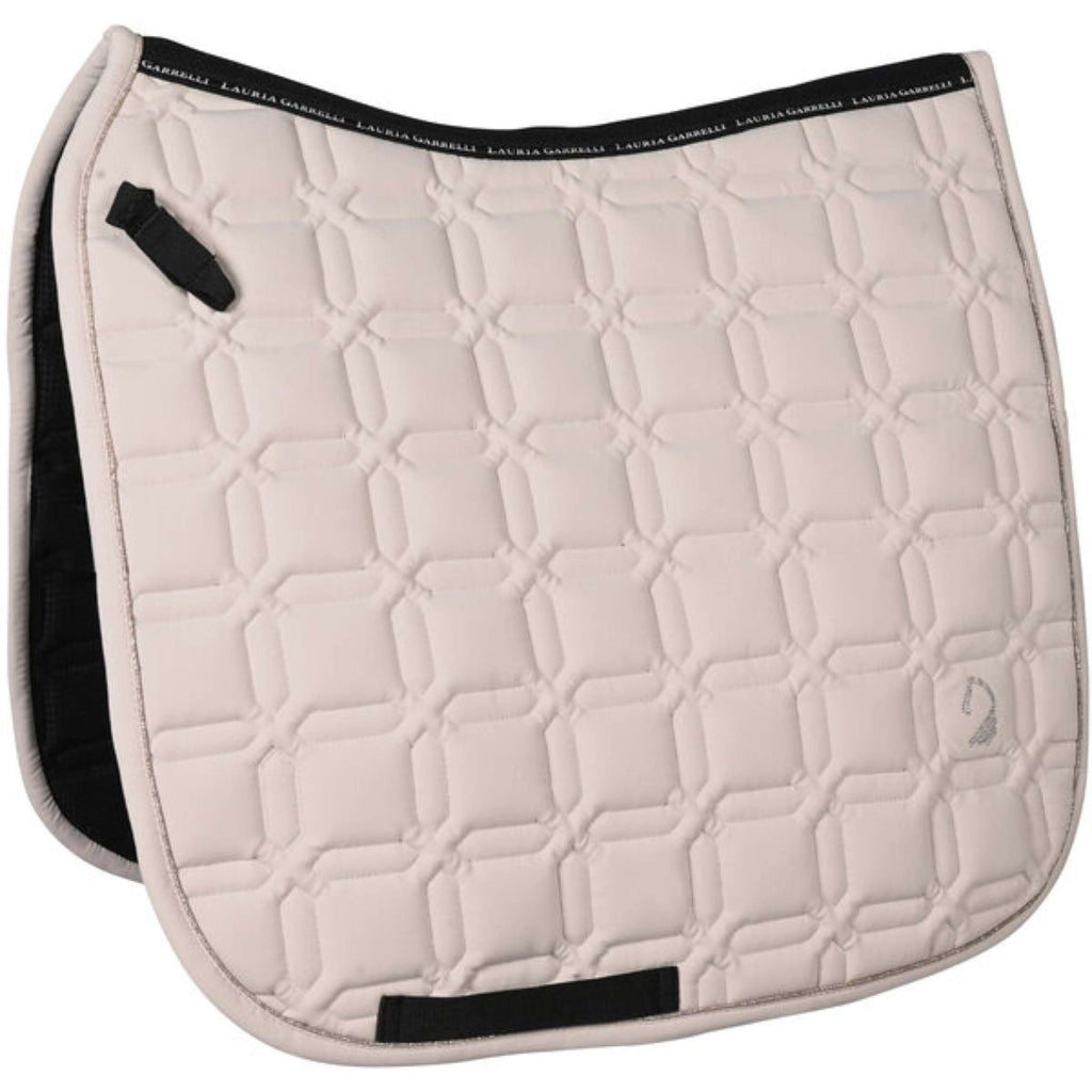 Lauria Garrelli Tapis de Selle Limone Elegant Dressage Gris/Beige