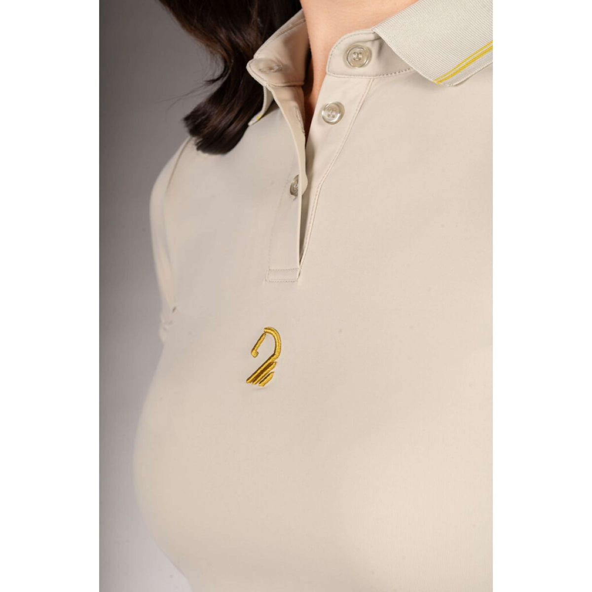 Lauria Garrelli Polo Limone Gris/Beige