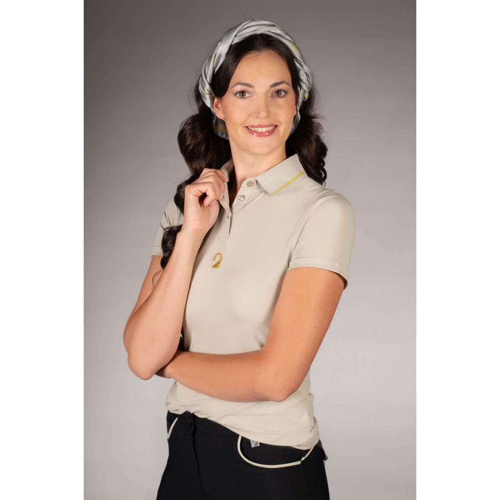Lauria Garrelli Polo Limone Gris/Beige