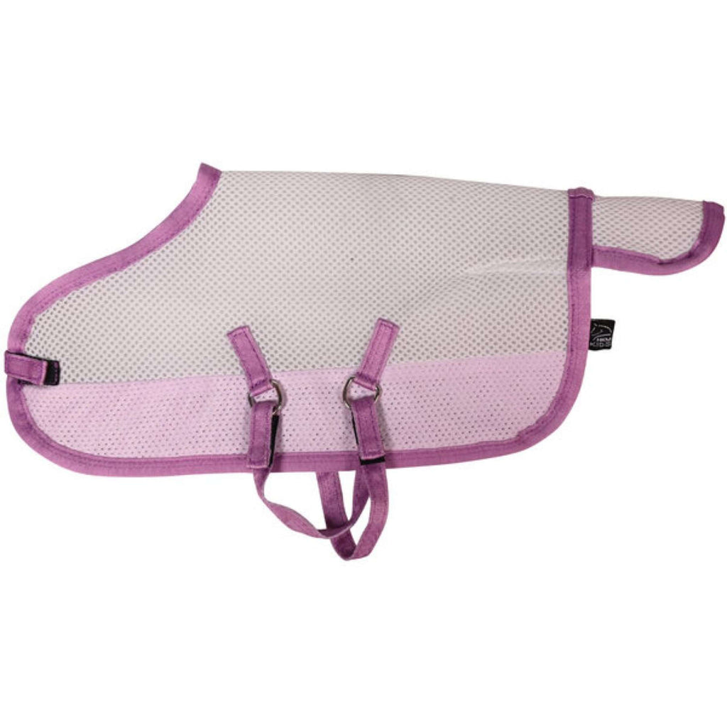 HKM Masque Anti-Mouches Cuddle Horse Rose clair