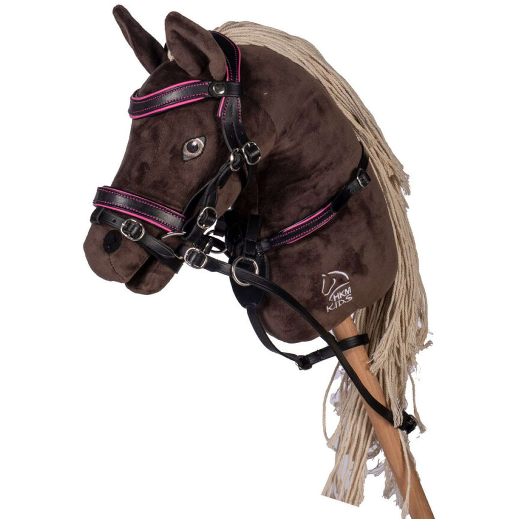 HKM Hobby Horsing Bride Noir/Rose