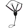 HKM Hobby Horsing Martingale Noir/Rose
