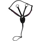 HKM Hobby Horsing Martingale Noir/Rose