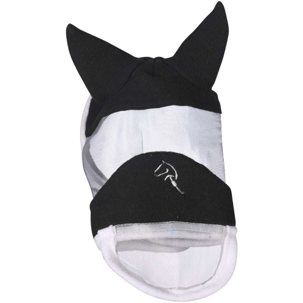 HKM Hobby Horsing Masque Anti-Mouches Noir
