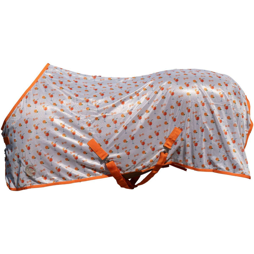HKM Couverture Anti-Mouches Splash Orange