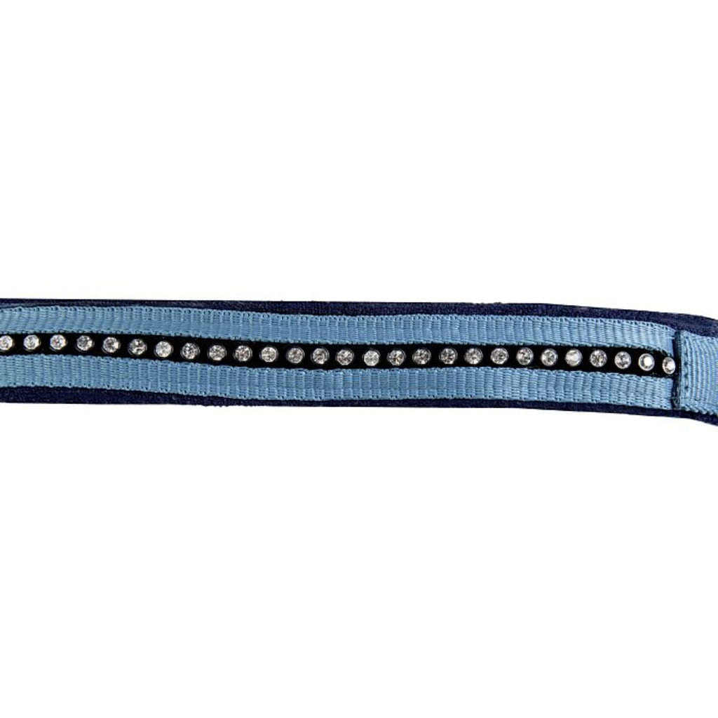 HKM Ensemble Licol Crystal Souple Rembourrage Petrol/marine