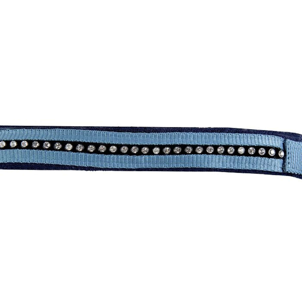 HKM Ensemble Licol Crystal Souple Rembourrage Petrol/marine