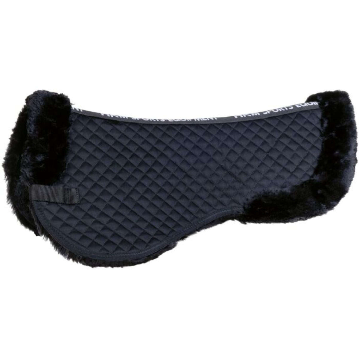 HKM Amortisseur Peau D'agneau Synthétique Noir