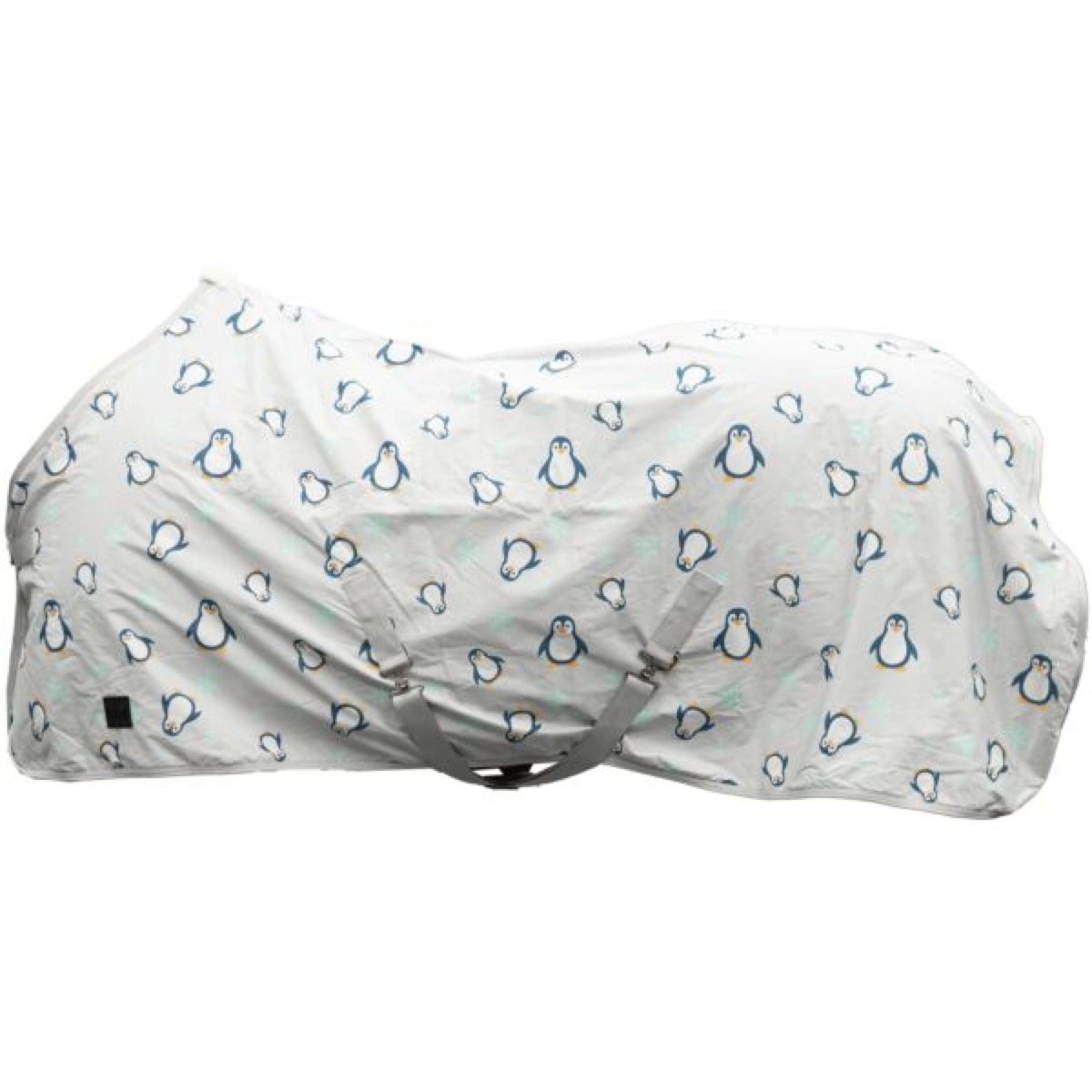HKM Couverture Refroidissante Pinguïn Gris/Bleu