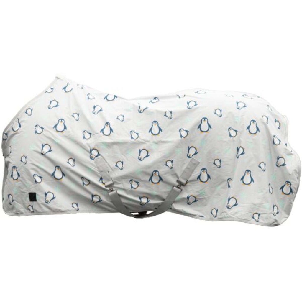 HKM Couverture Refroidissante Pinguïn Gris/Bleu