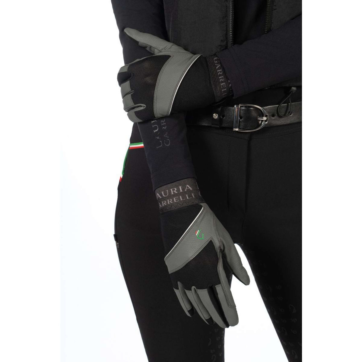 HKM Gants Livigno Lauria Garelli Noir/Gris