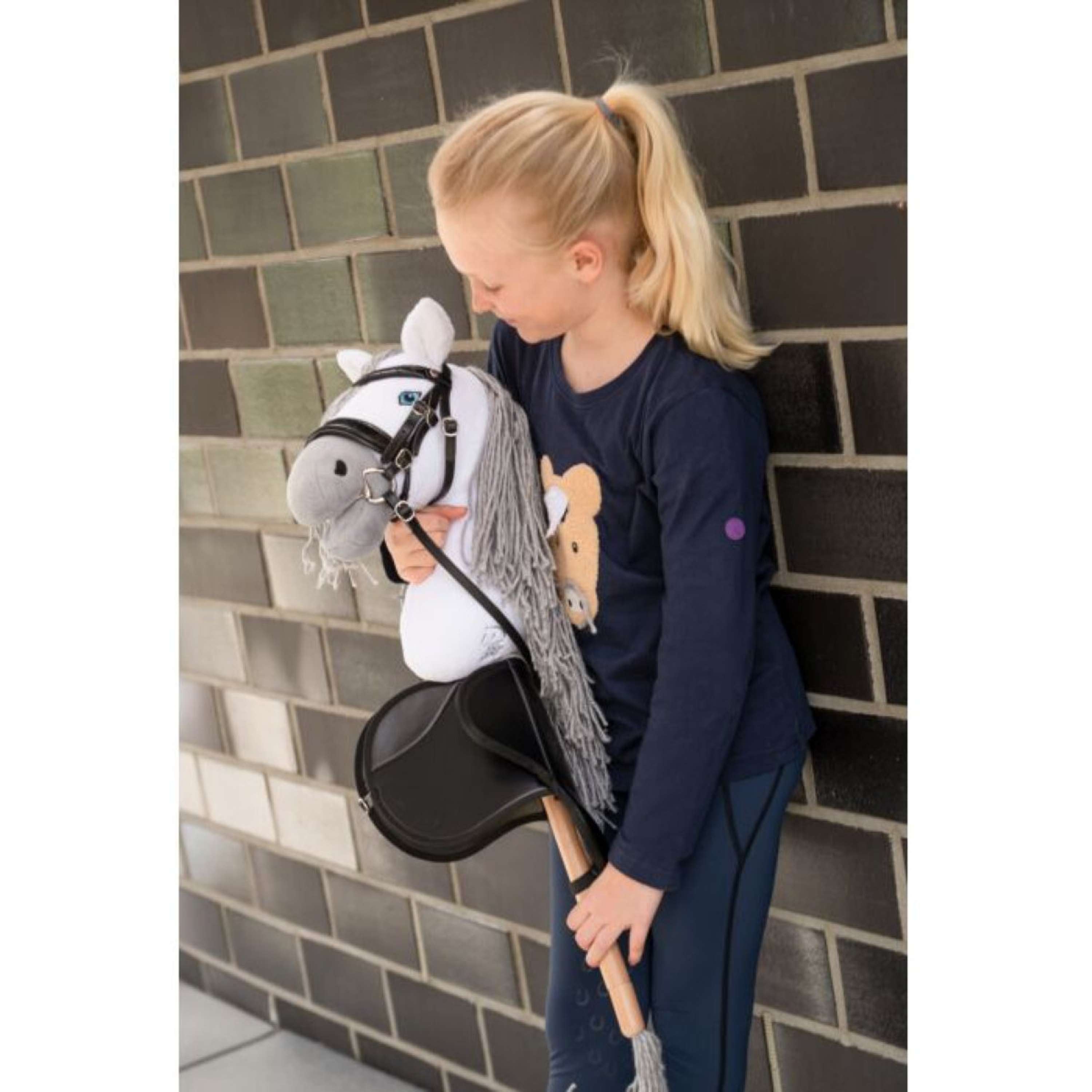 HKM Hobby Horsing Selle Noir