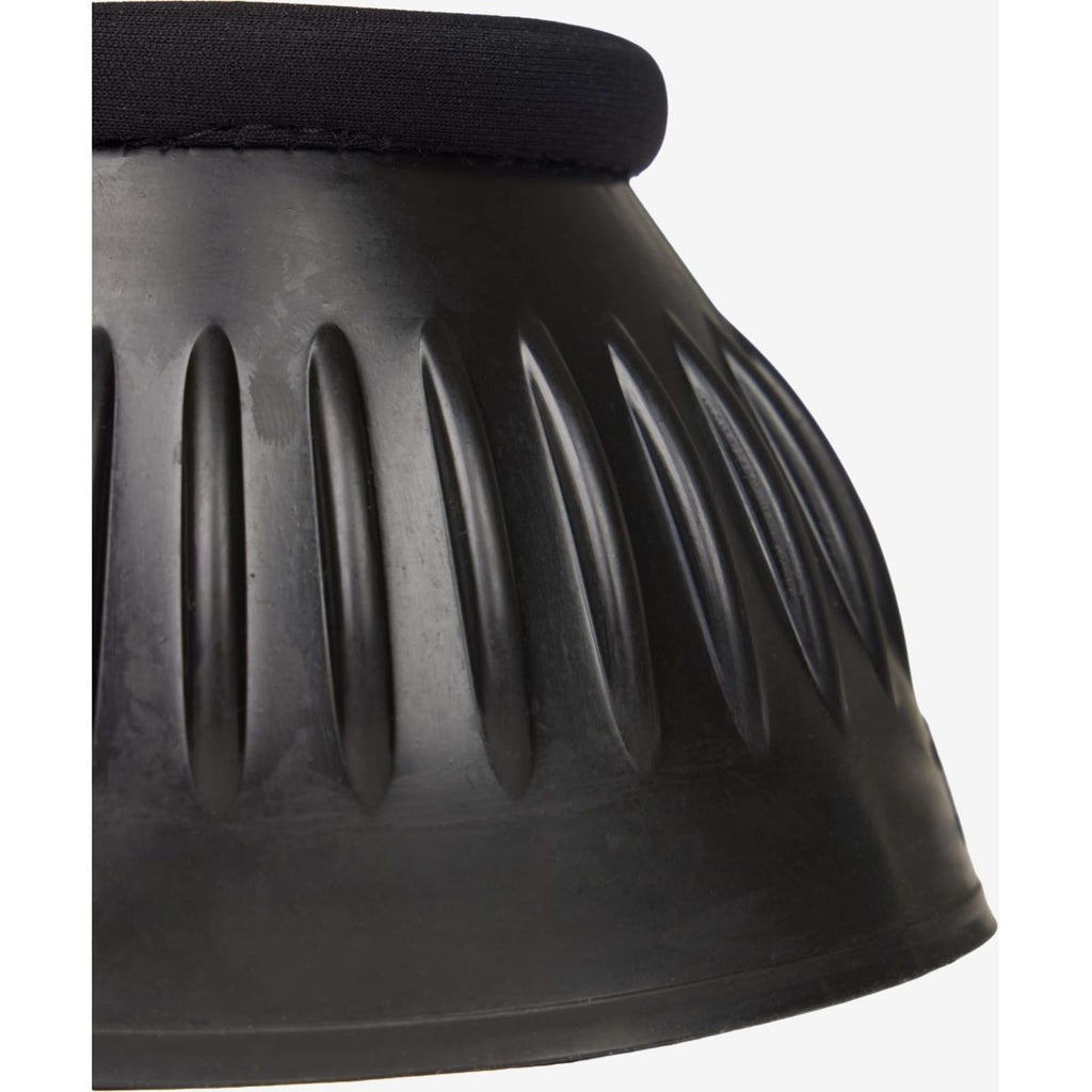 LeMieux Cloches d'Obstacles Rubber Bell avec Néoprène Noir