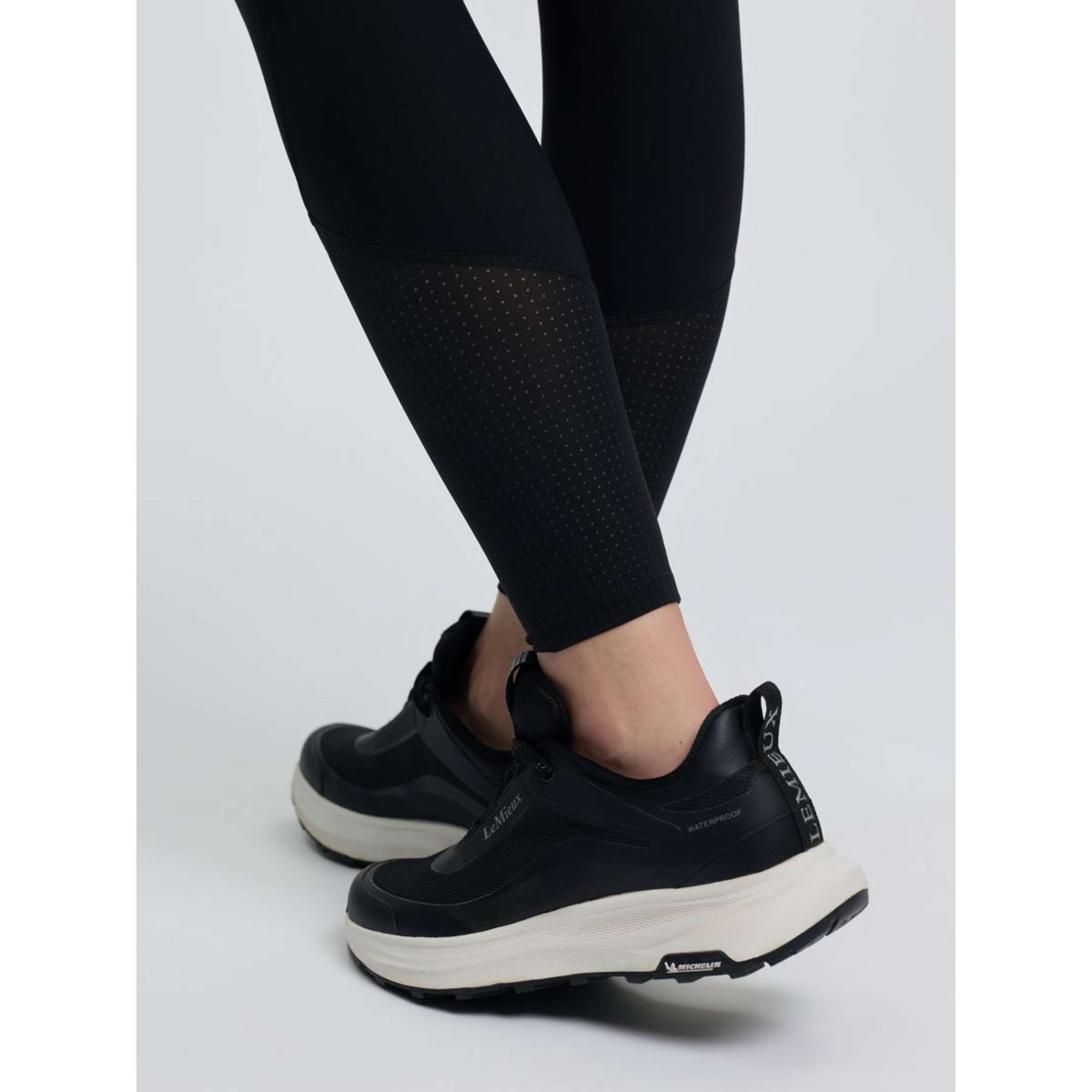 LeMieux Legging d'Équitation Airflow Full Grip Noir