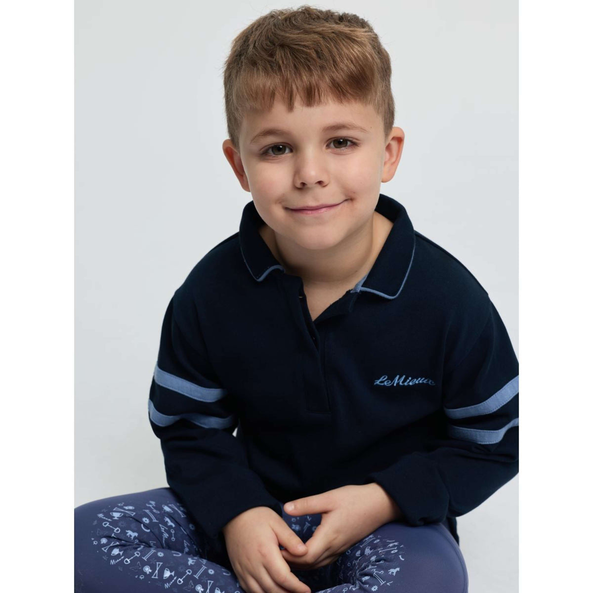 LeMieux Polo de Rugby Mini Robbie Marin