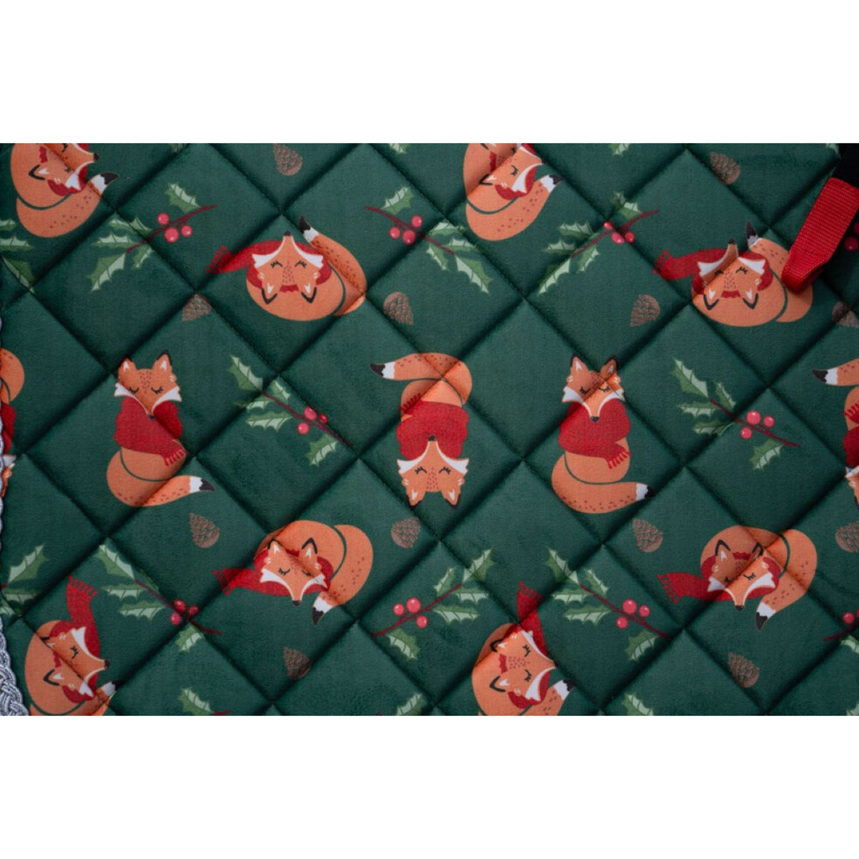 HKM Tapis de Selle X-Mas Polyvalence Vert Foncé