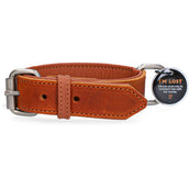 Spotted Pro! Collier pour Chien Cuir Cognac