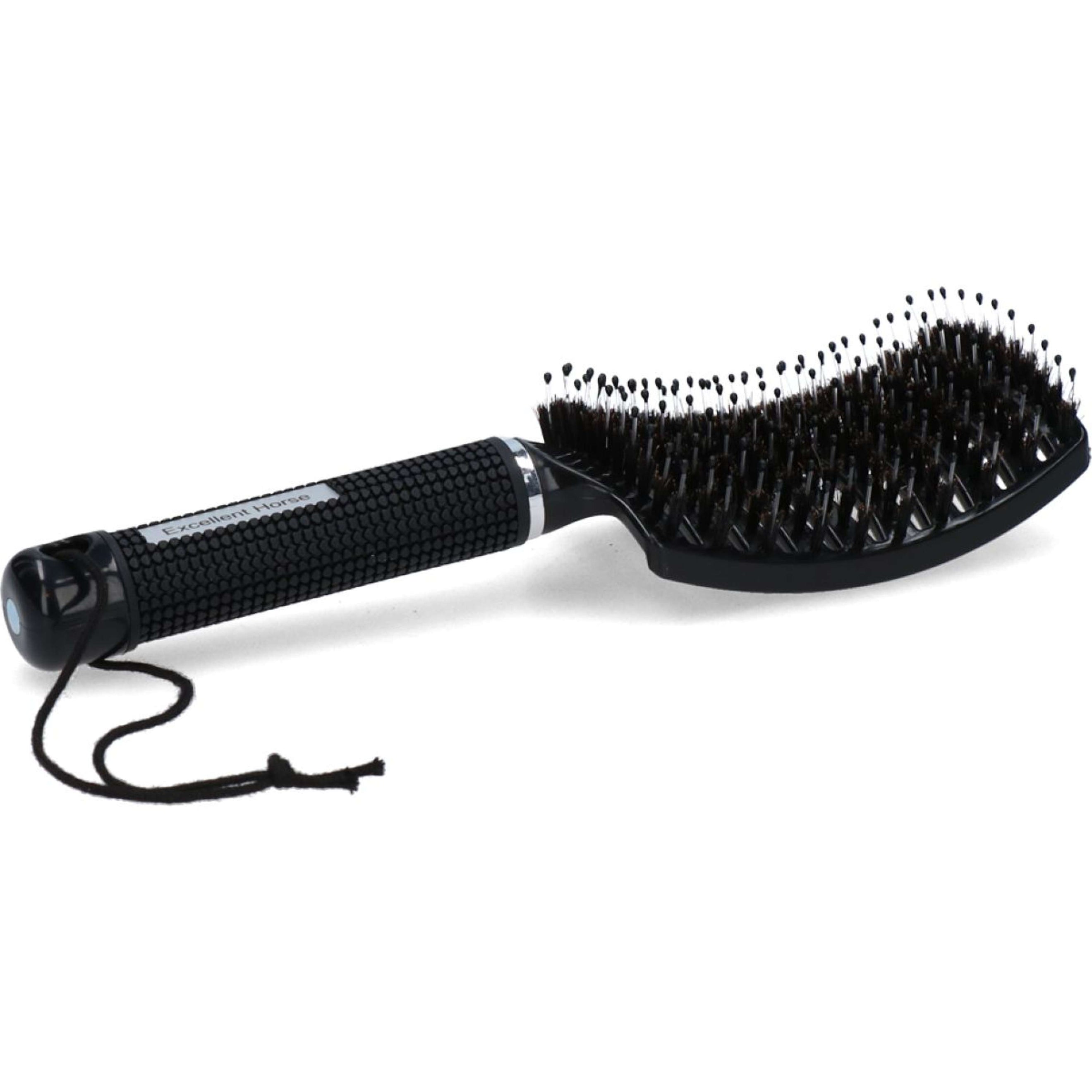 Excellent Brosse Queue et Crinière Horse Supreme Noir Excellent Brosse Queue et Crinière Horse Supreme Noir