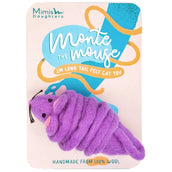 Mimis Daughters Jouet pour Chat Monte the Mouse Violet