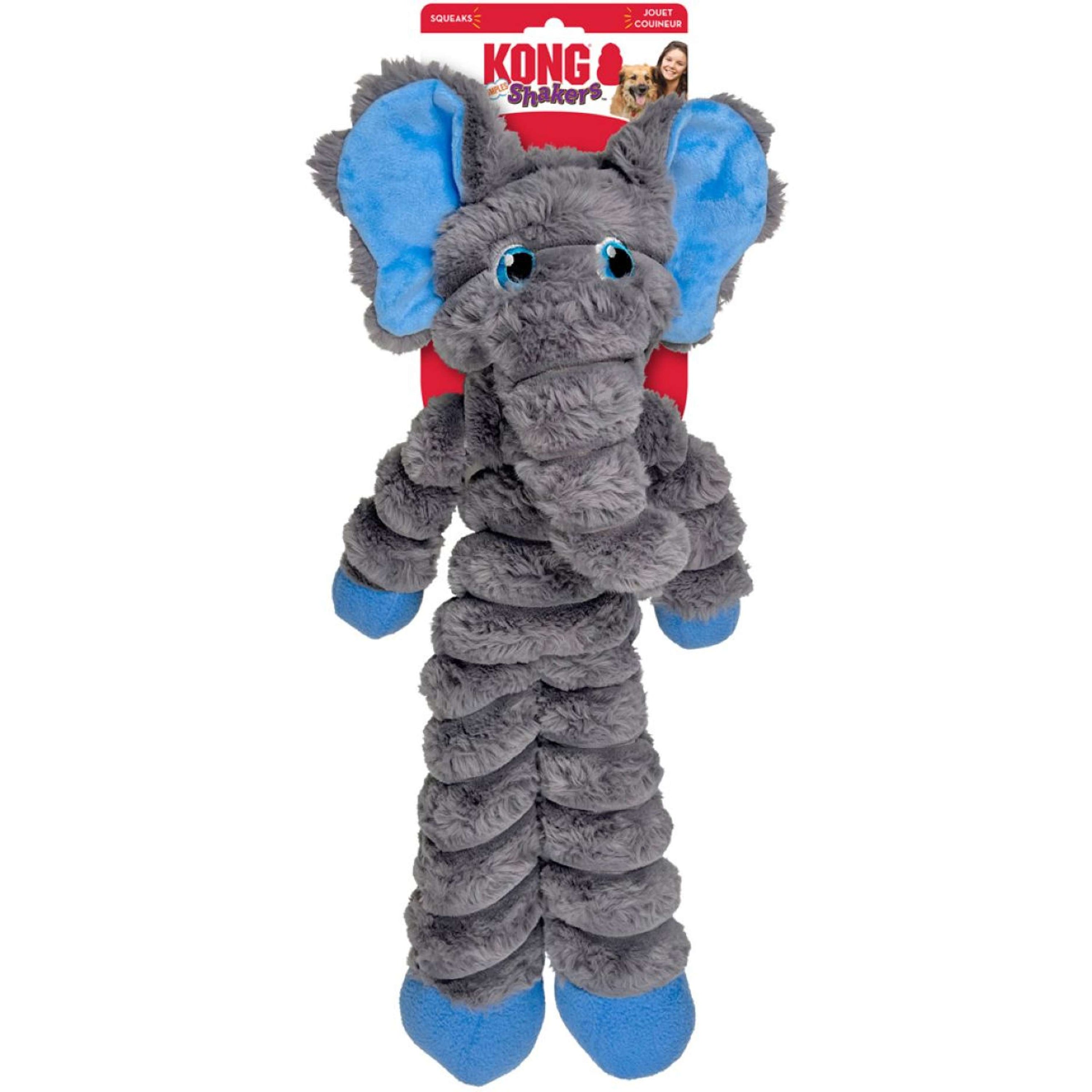 KONG Jeu pour Chien Shakers Crumples XL Elephant