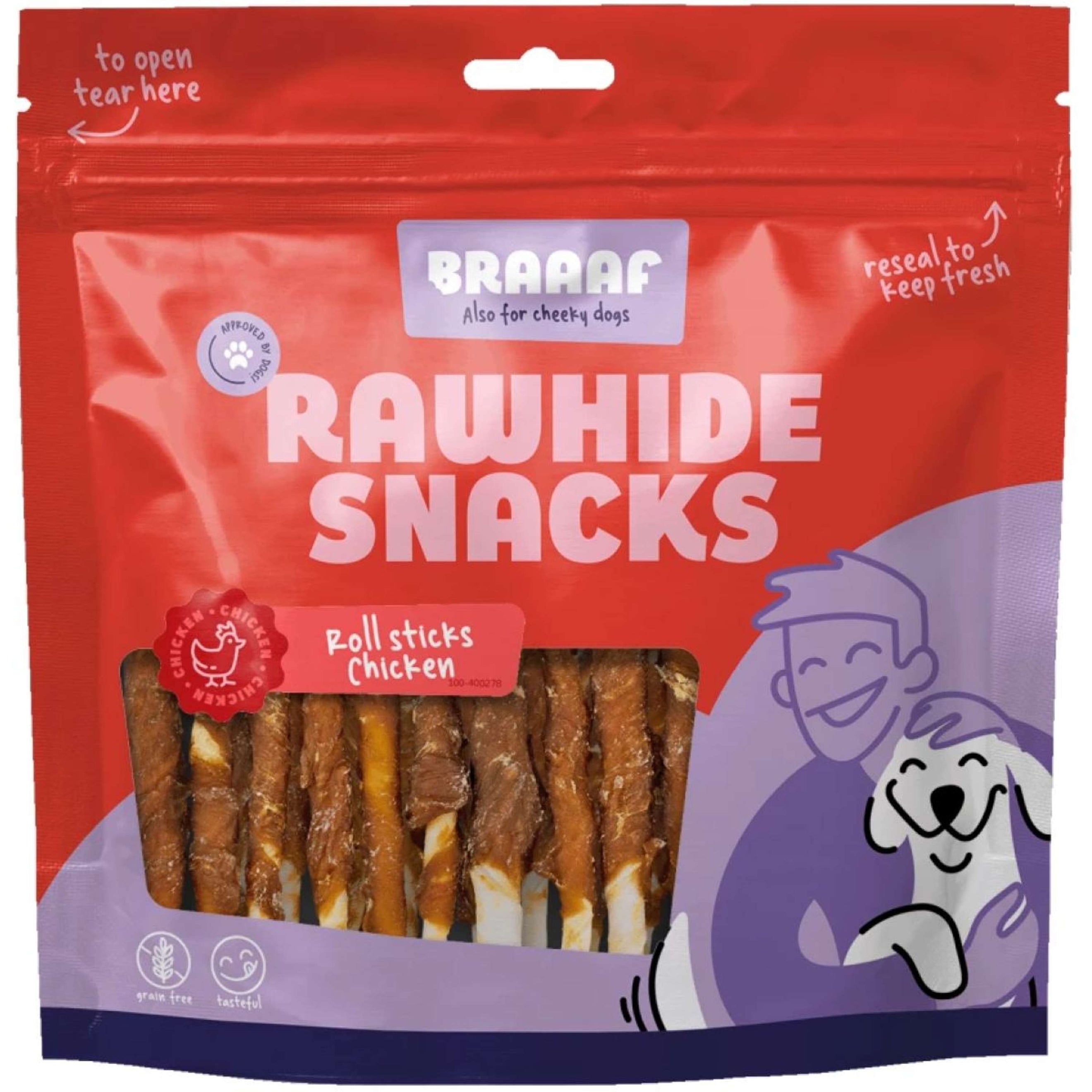 Braaaf Bâtons Eouleaux Kip 12,5 Cm