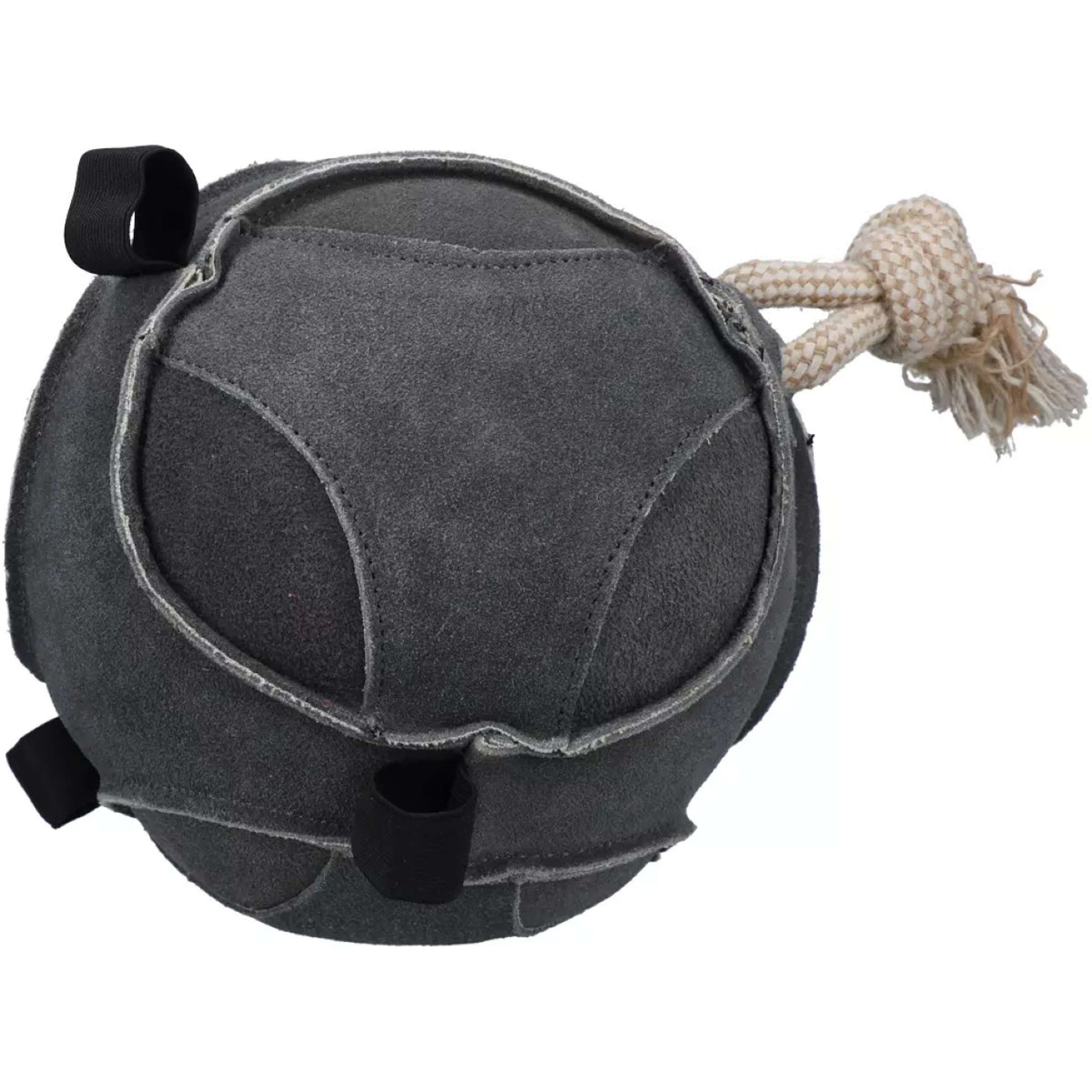 Excellent Balle de jeu amusante pour chevaux Suede Gris