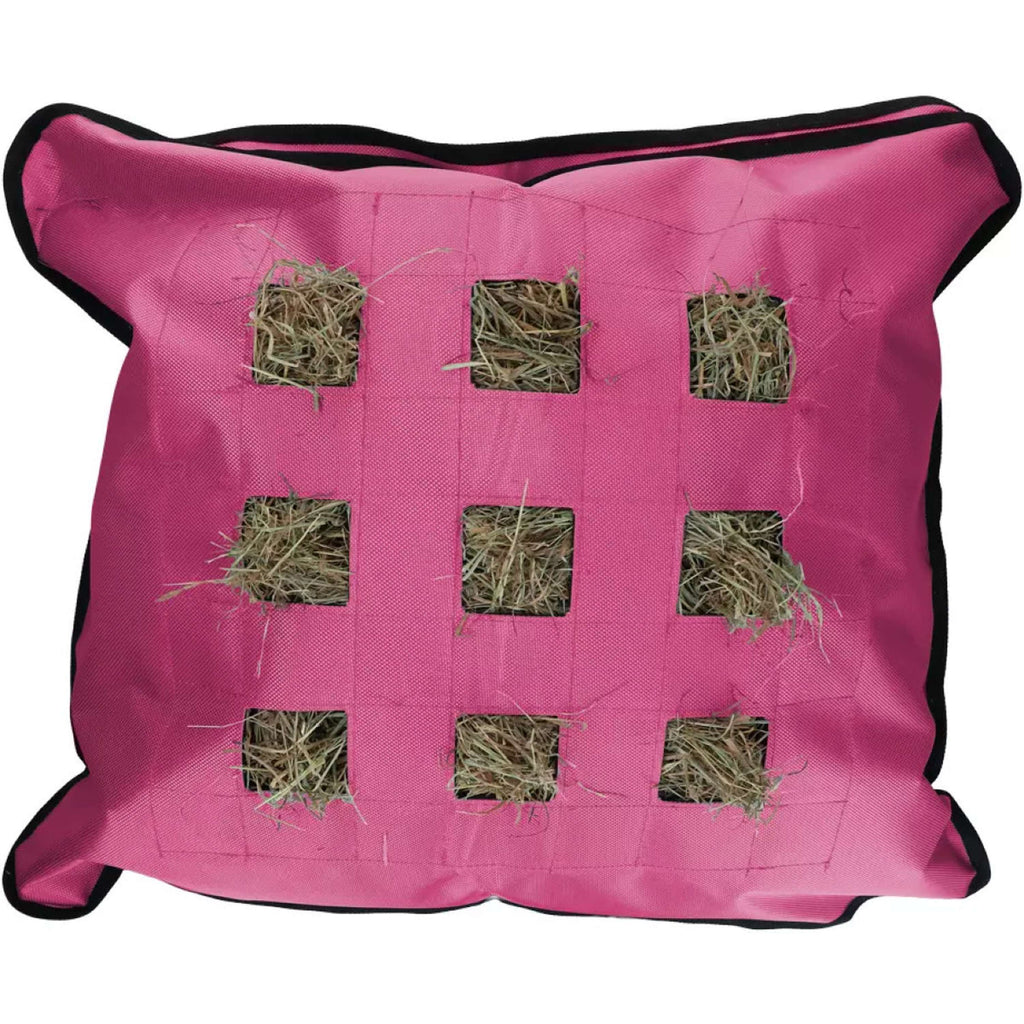 Excellent Horse Sac à Foin Carré Rose