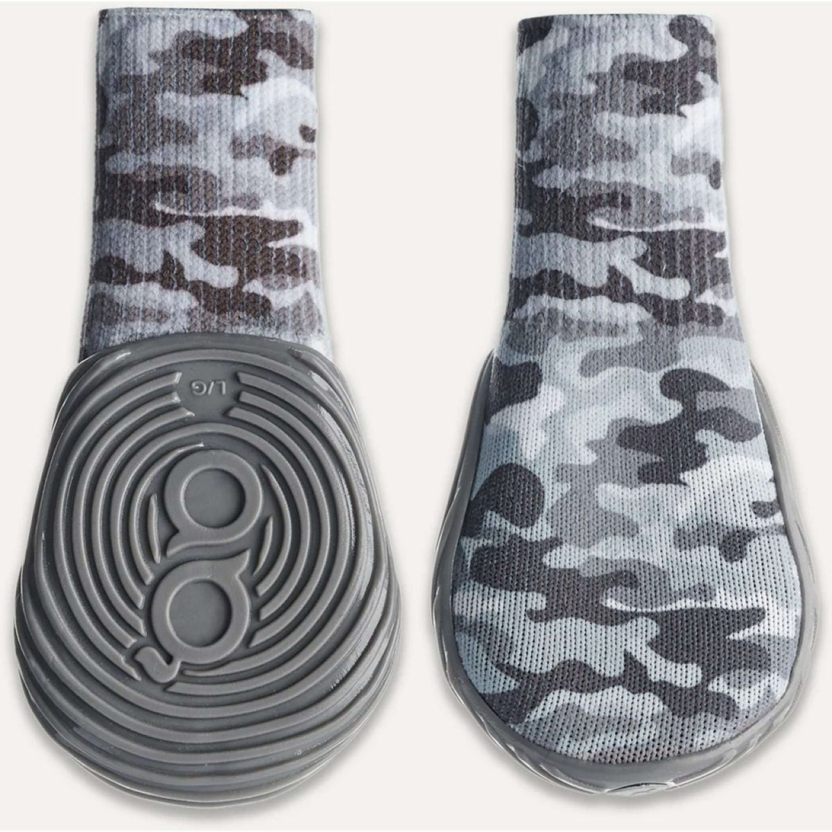 Goo-eez Regular Printed Dog Boots 2-pack Camo/Gris