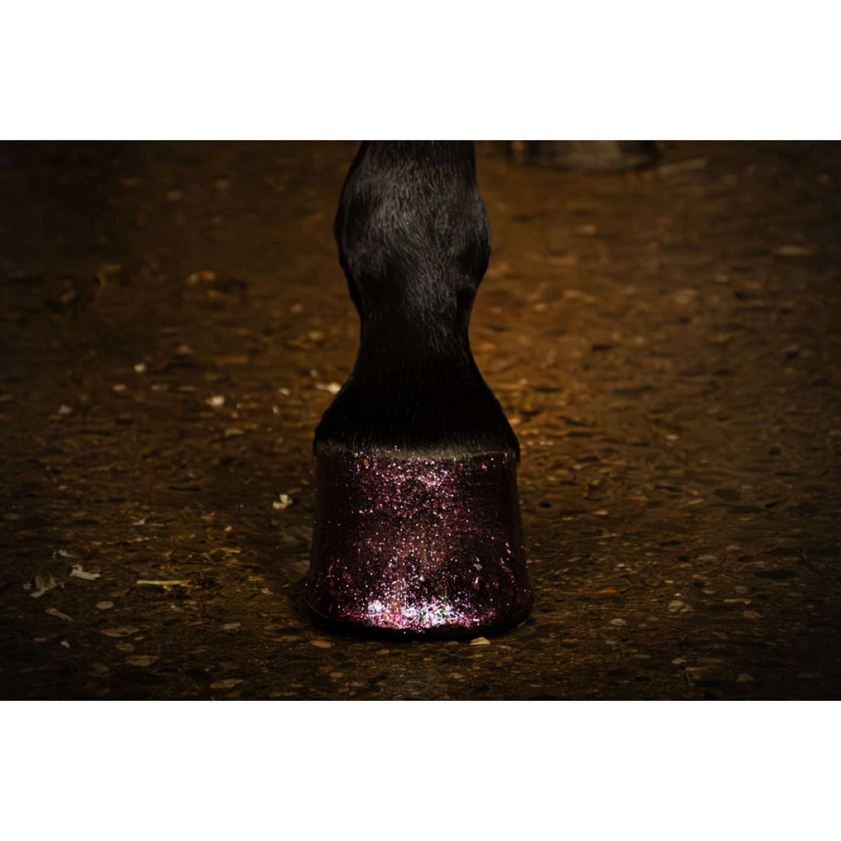 Excellent Hoof Polish Hi Gloss Glitter Rose