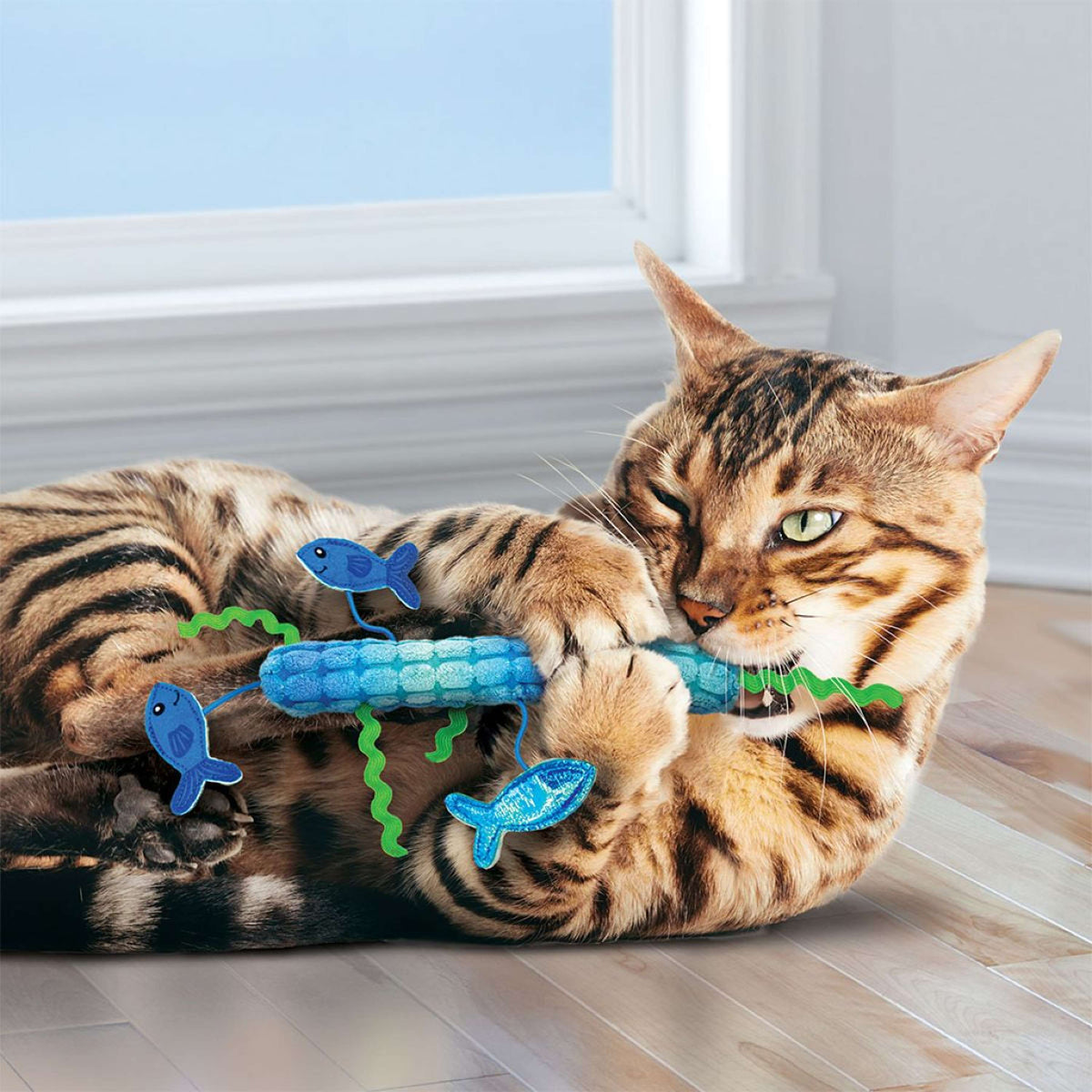 KONG Jouet pour Chat Kickeroo Stickaroo