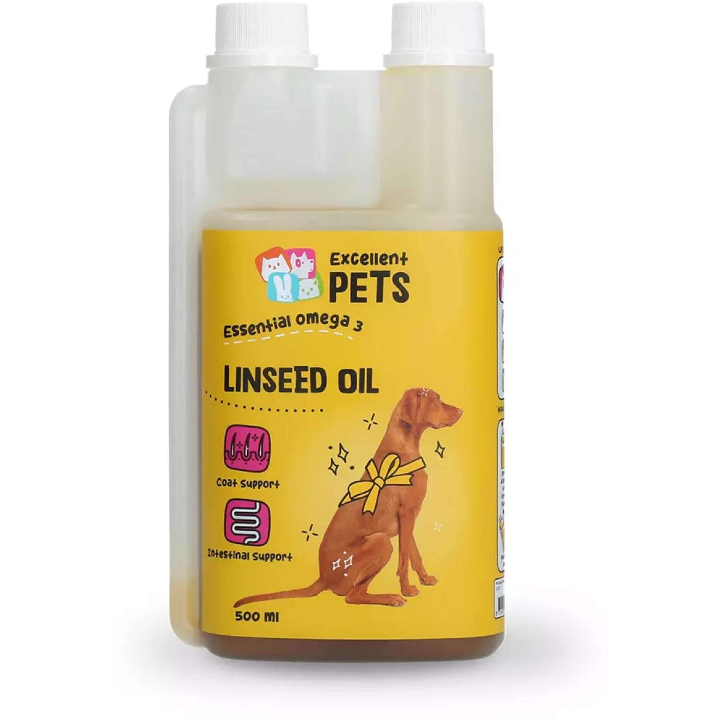 Agradi Huile de Graine de Lin pour Chien