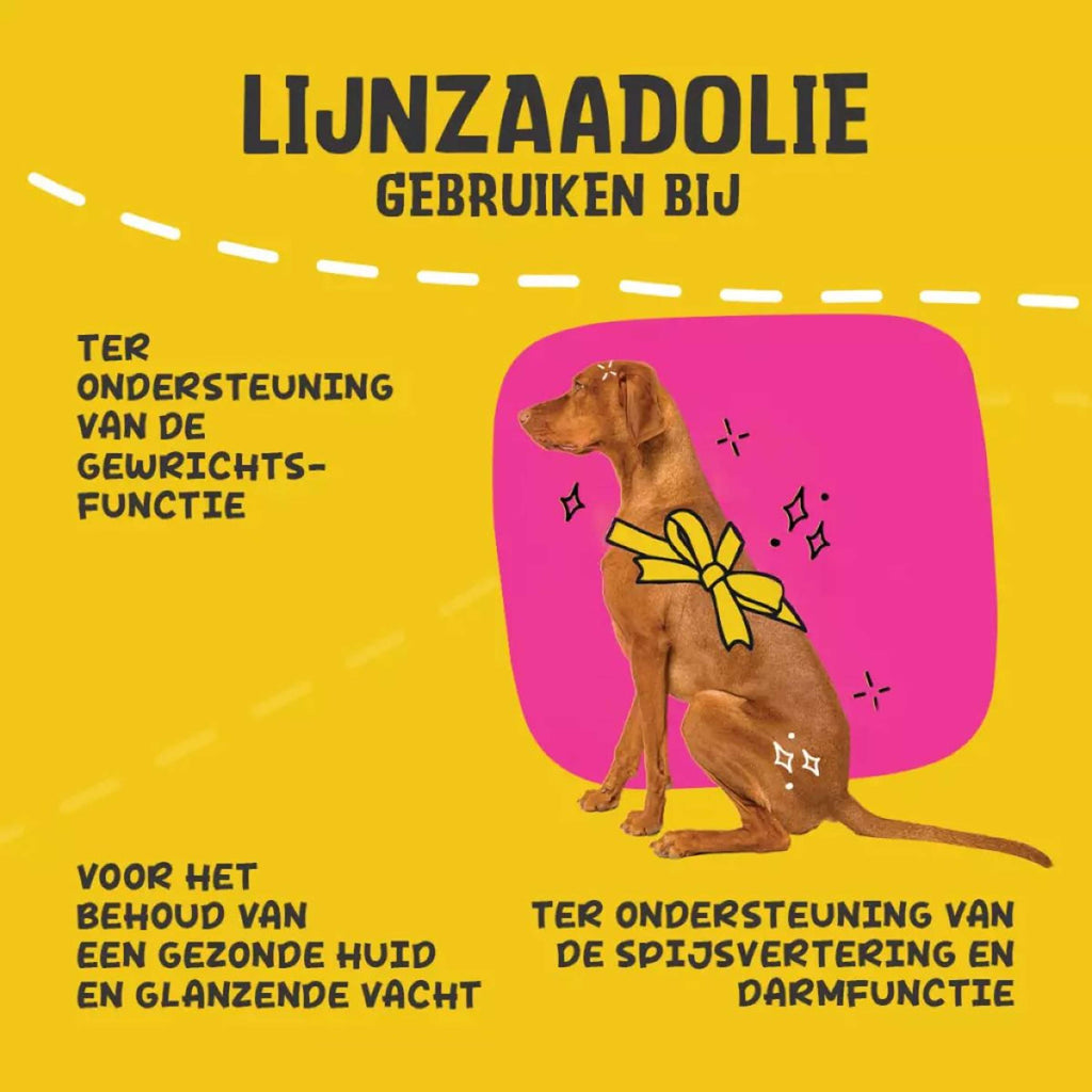 Agradi Huile de Graine de Lin pour Chien