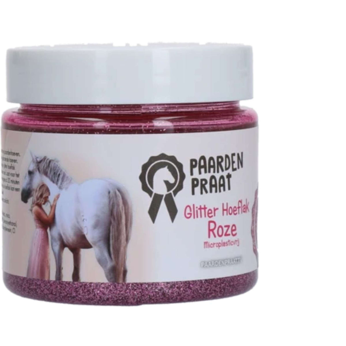 Paardenpraat Hoof Polish Glitter Rose