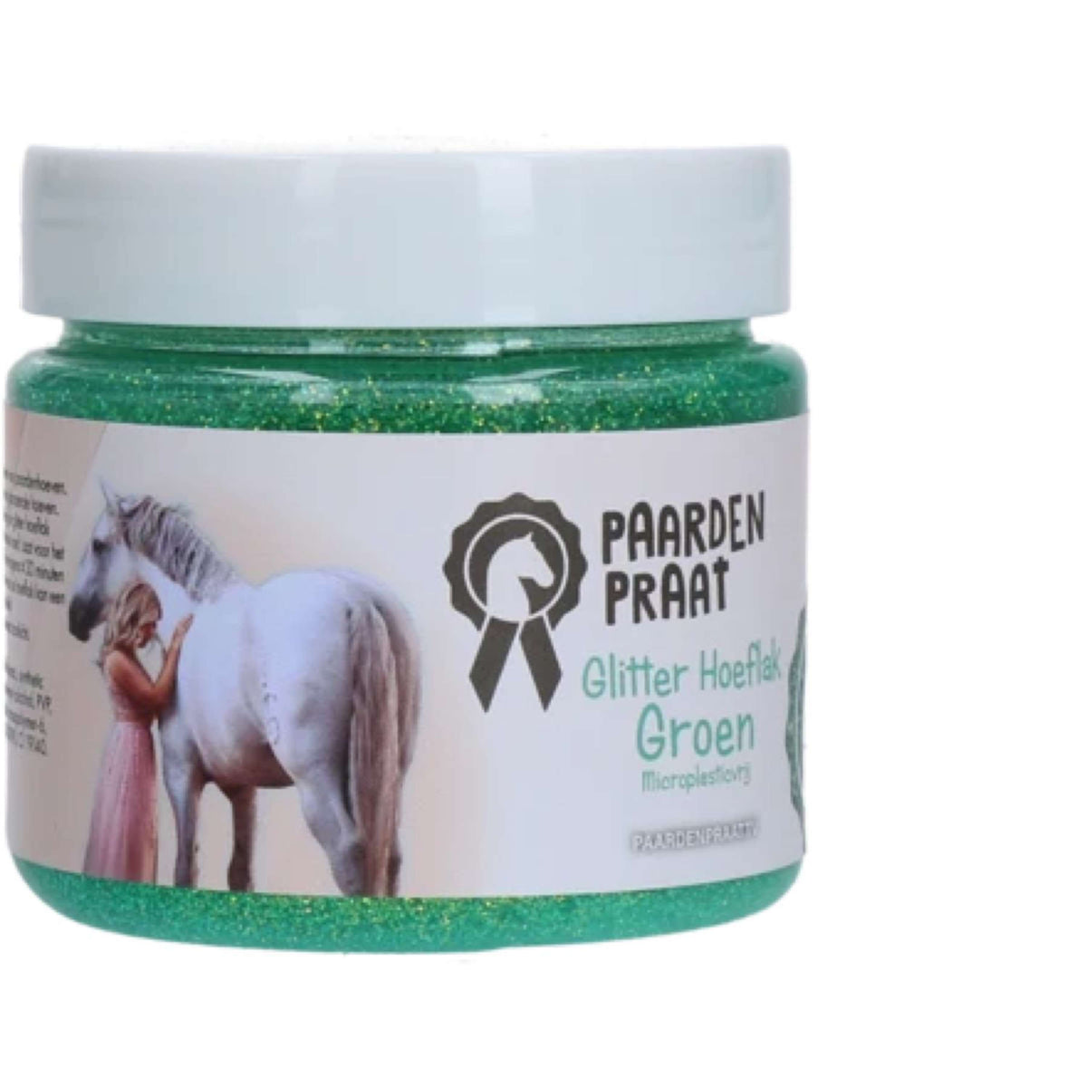 Paardenpraat Hoof Polish Glitter Vert