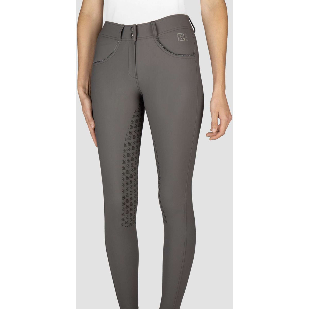 HORKA Pantalon d'Équitation Elina Gris