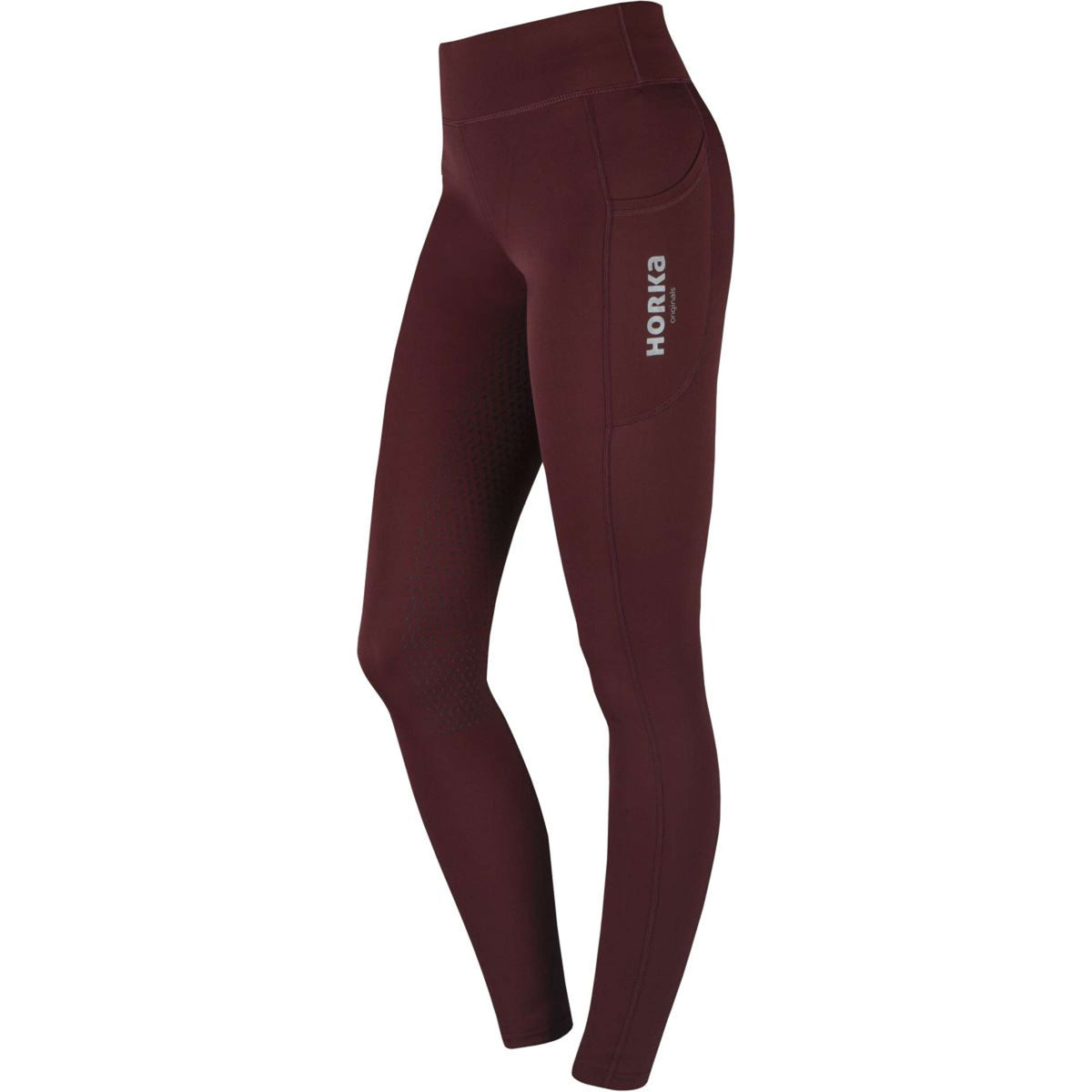 HORKA Legging d'Équitation Originals Bordeaux