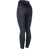 HORKA Legging d'Équitation Momentum Bleu/Rose