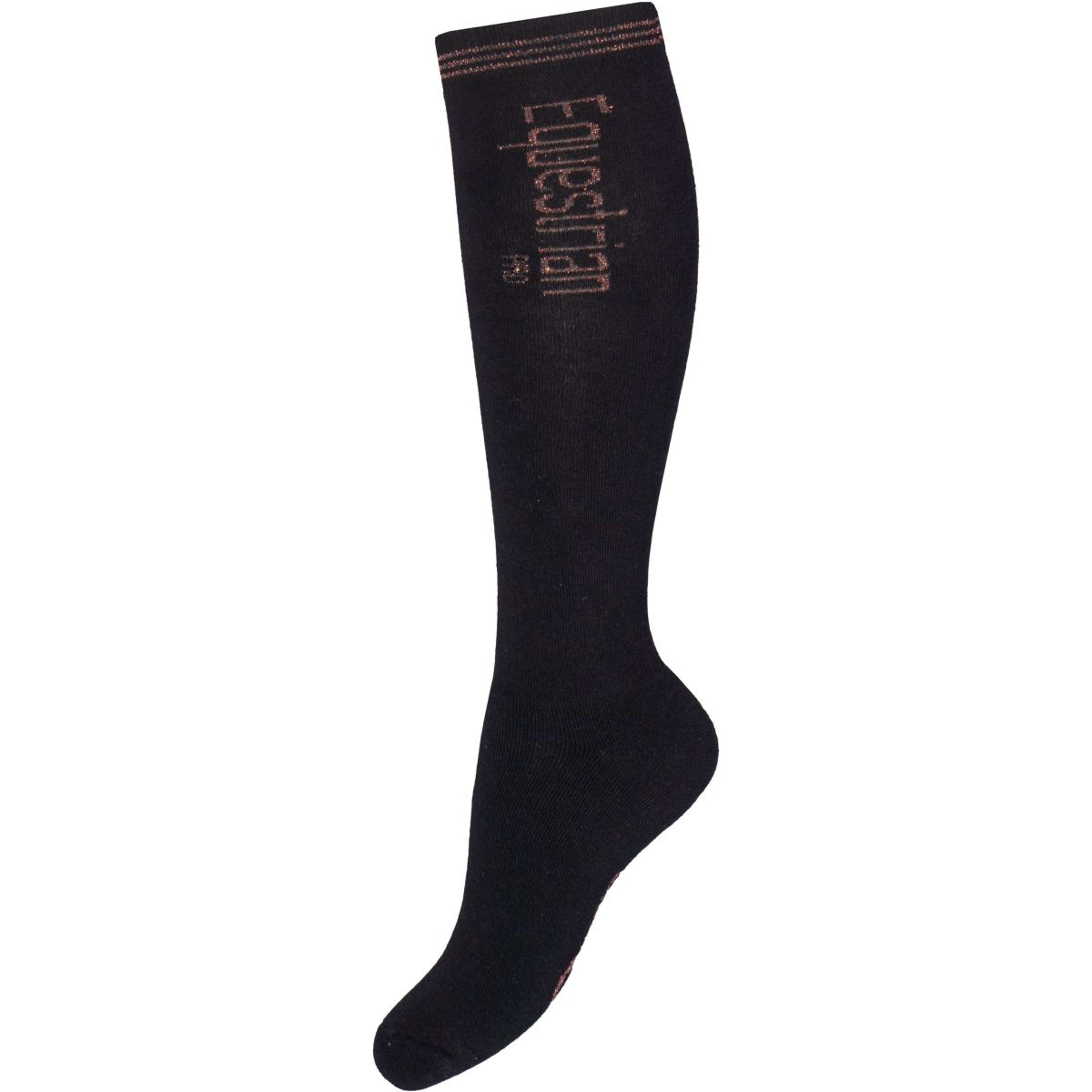 HORKA Chaussettes Equestrian Pro noir/Rose